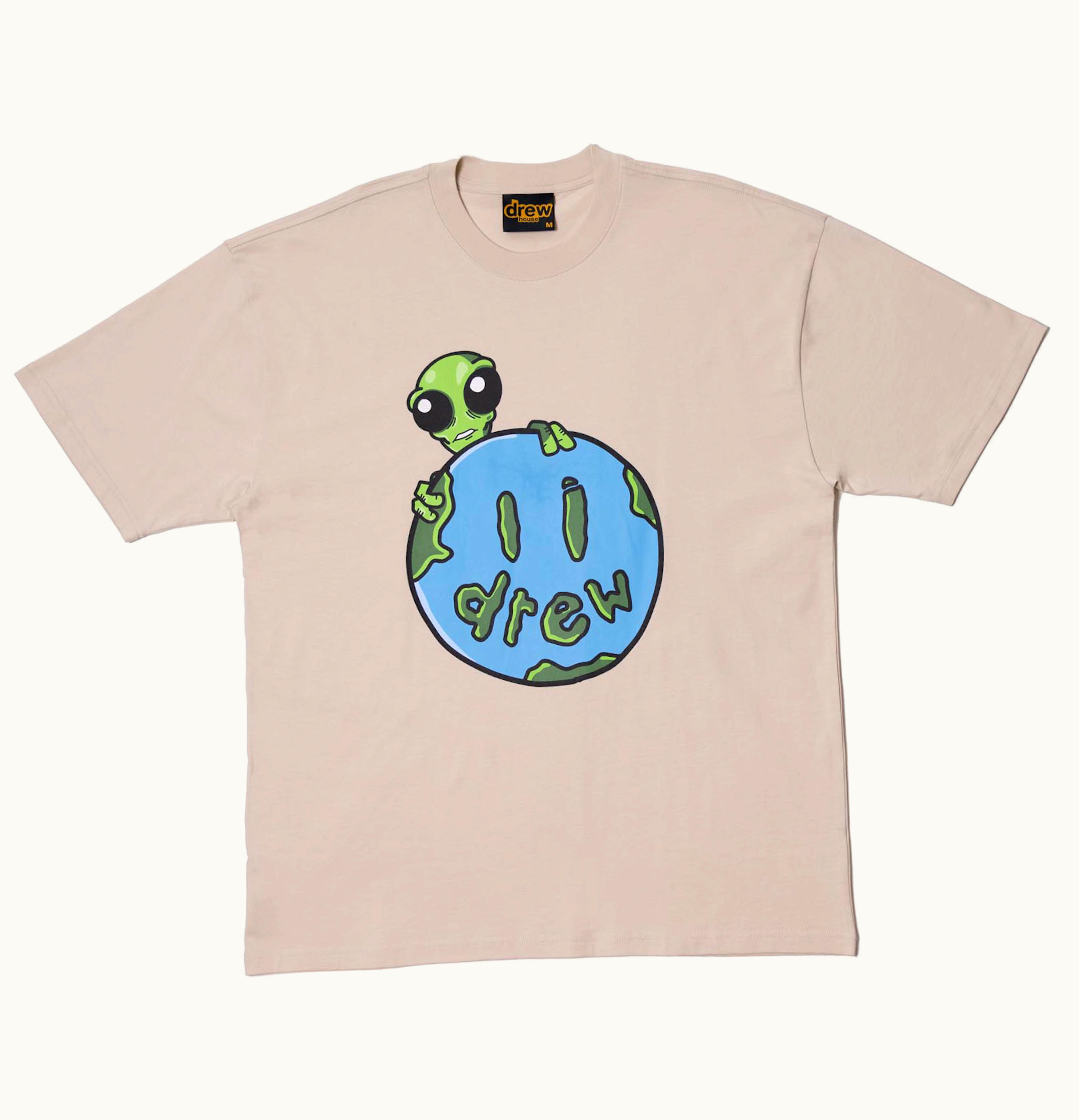 drew house drew house allen the alien ss tee beige