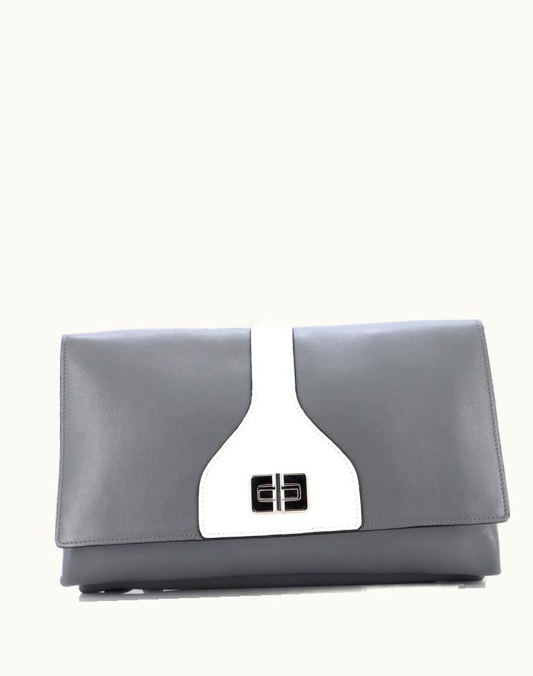 Prada Prada Dual Flap Turnlock Bag Vitello Soft Medium