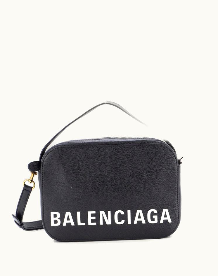 Balenciaga Balenciaga Logo Ville Camera Bag Leather Small