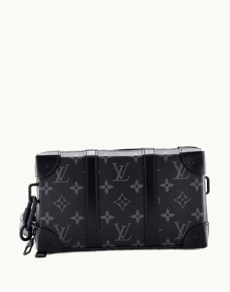 Louis Vuitton Louis Vuitton Soft Trunk Wallet Monogram Eclipse Canvas in Black