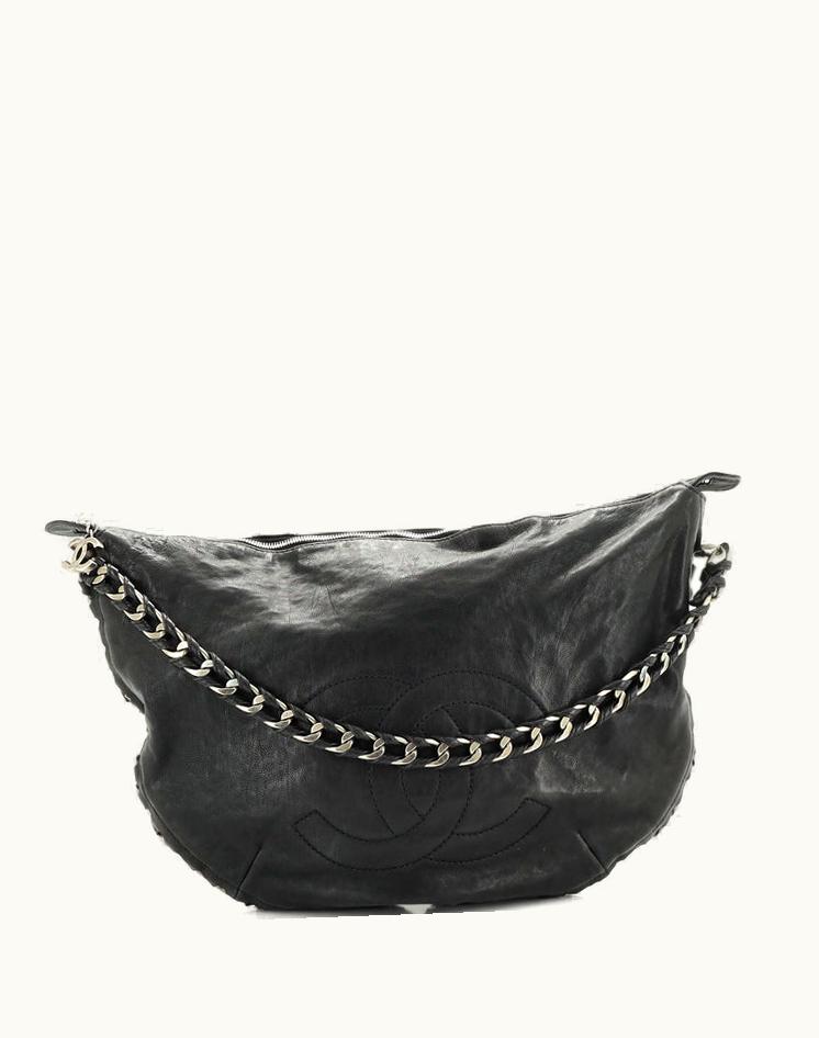 Chanel Chanel Modern Chain Hobo Calfskin Large