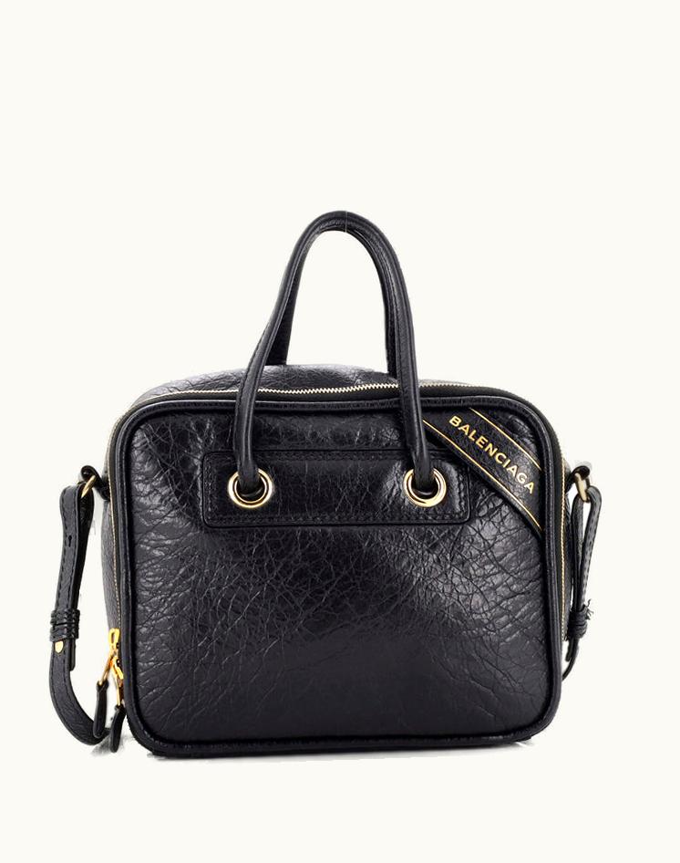 Balenciaga Balenciaga Blanket Square Bag Leather Small