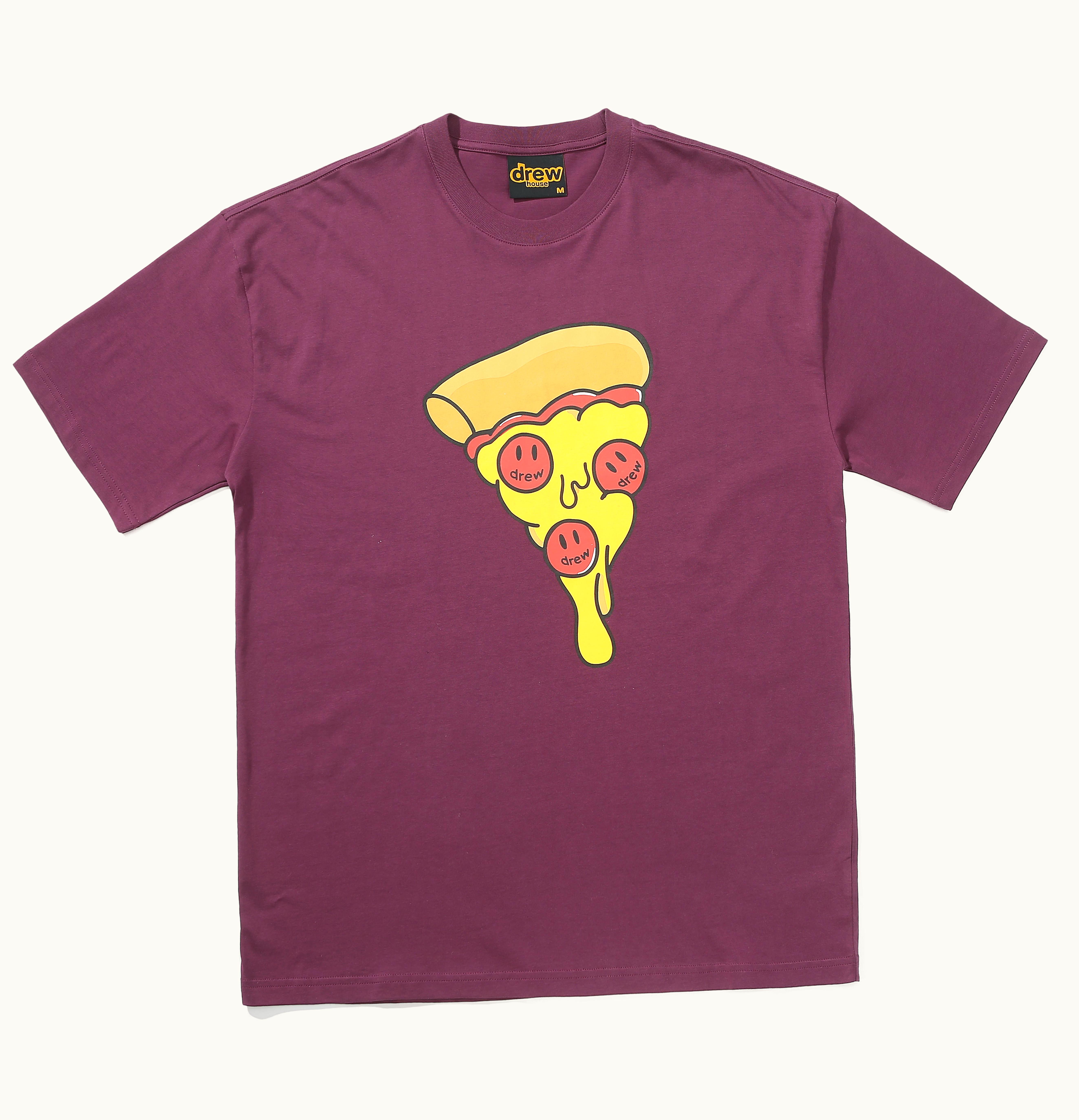 drew house drew house pizza t shirt berry
