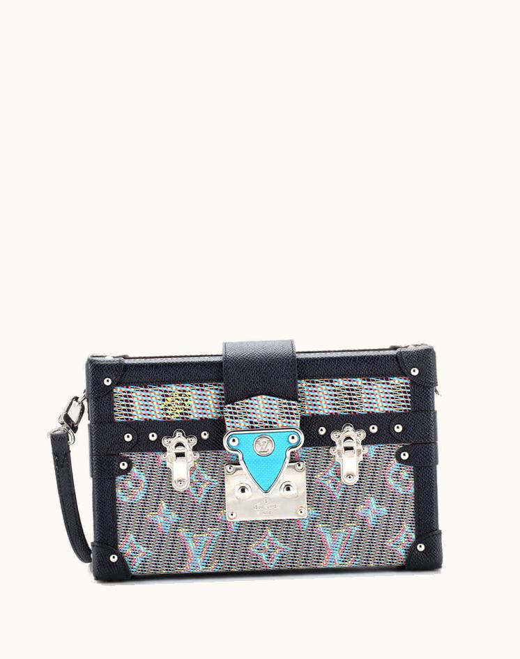 Louis Vuitton Louis Vuitton Petite Malle Handbag Damier Monogram Lv Pop Canvas