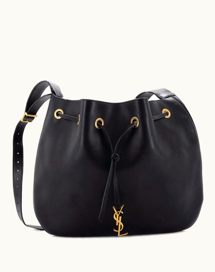 Saint Laurent Saint Laurent Paris Vii Hobo Leather Medium