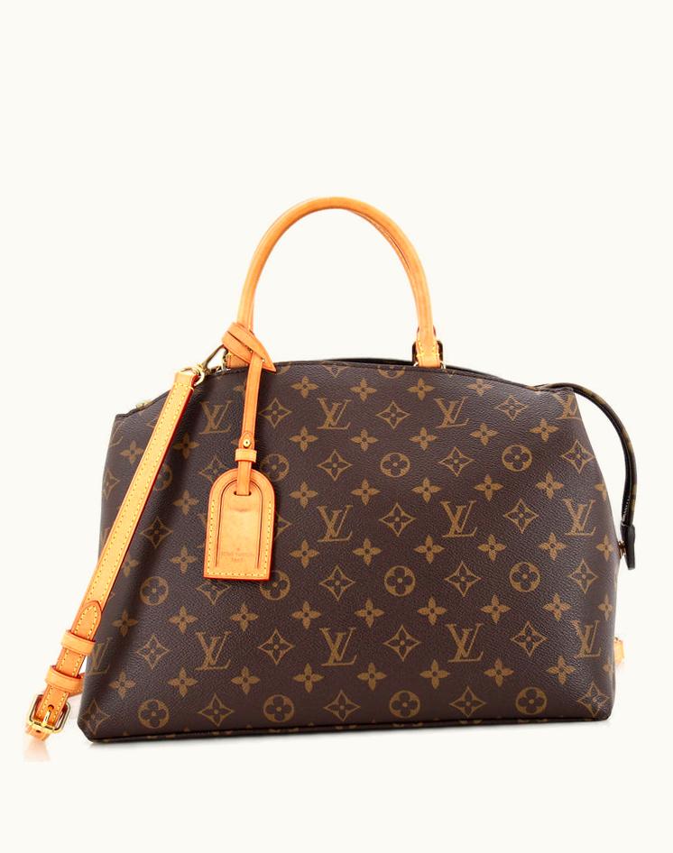 Louis Vuitton Louis Vuitton Grand Palais Handbag Monogram Canvas Brown