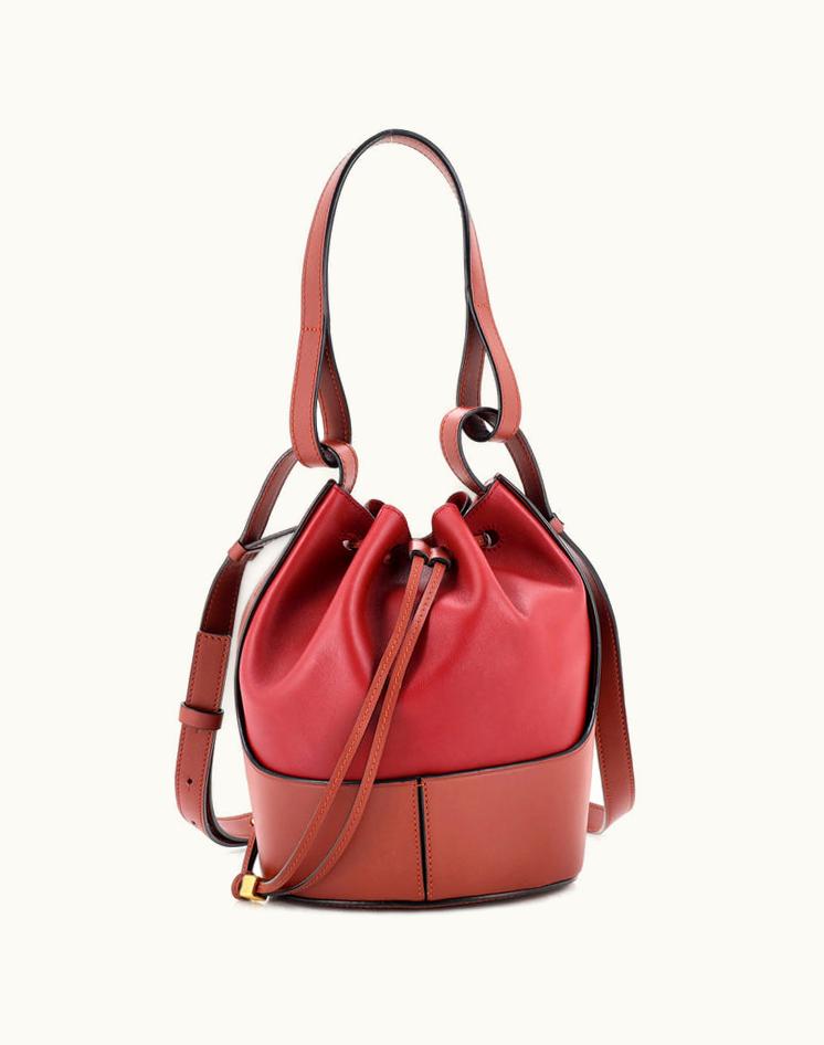 Loewe Loewe Balloon Bucket Bag Leather Small
