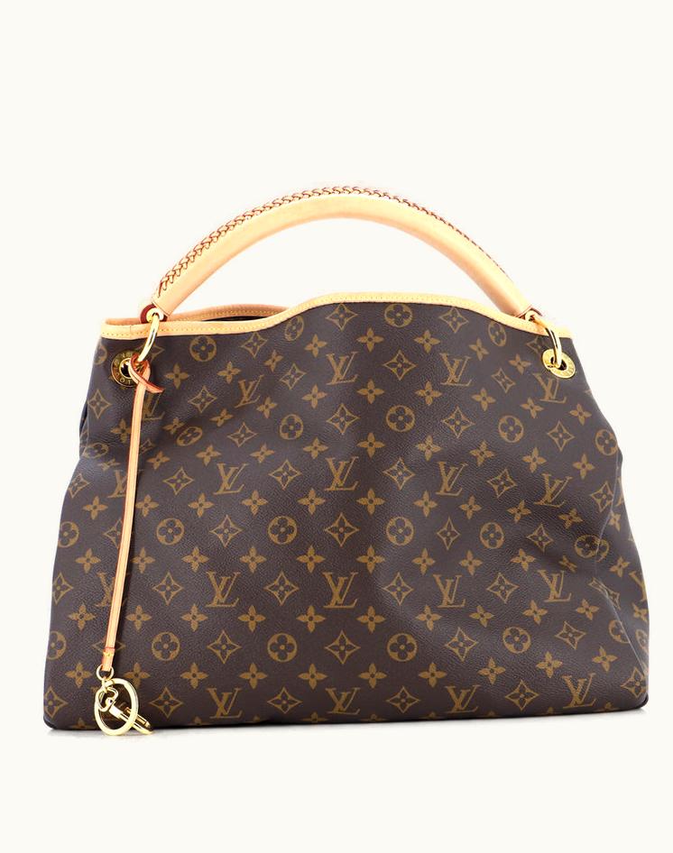 Louis Vuitton Louis Vuitton Artsy MM Handbag Monogram Canvas Brown