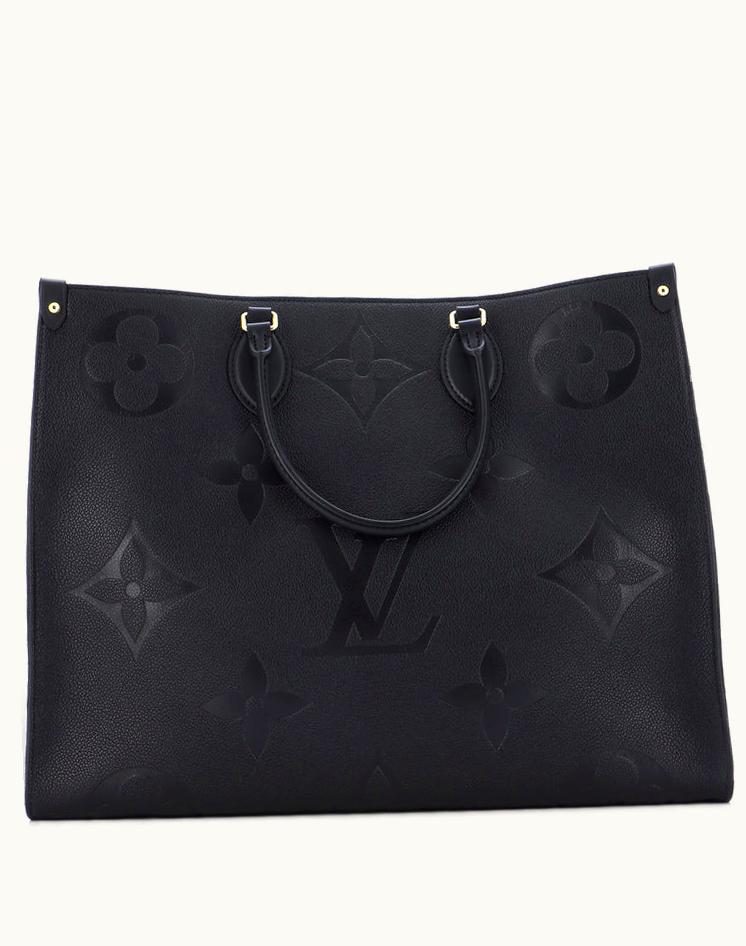 Louis Vuitton Louis Vuitton OnTheGo Tote Monogram Empreinte Giant GM Leather Black