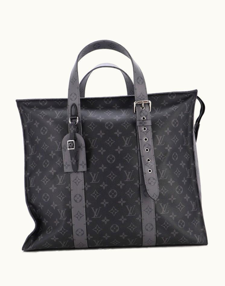 Louis Vuitton Louis Vuitton New Cabas Zippe Bag Reverse Monogram Eclipse Canvas GM