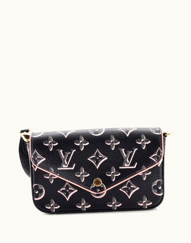 Louis Vuitton Louis Vuitton Felicie Strap &Amp; Go Handbag Fall For You Monogram Canvas