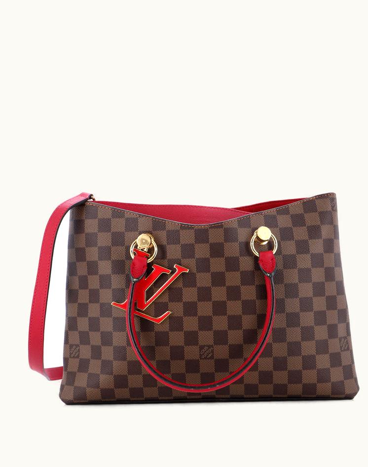 Louis Vuitton Louis Vuitton Riverside LV Damier Handbag Brown/Pink