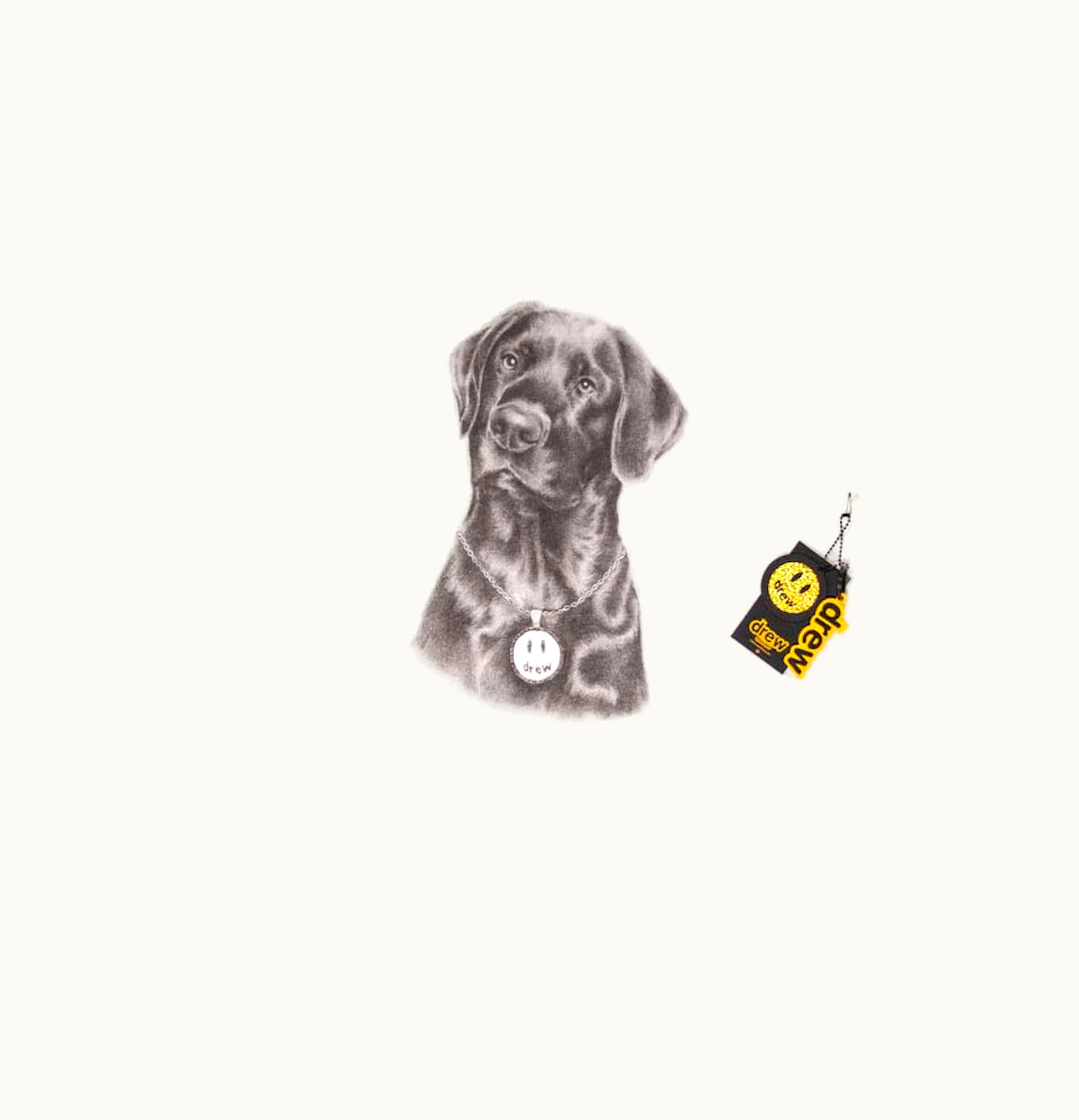 drew house drew house lady ss tee white