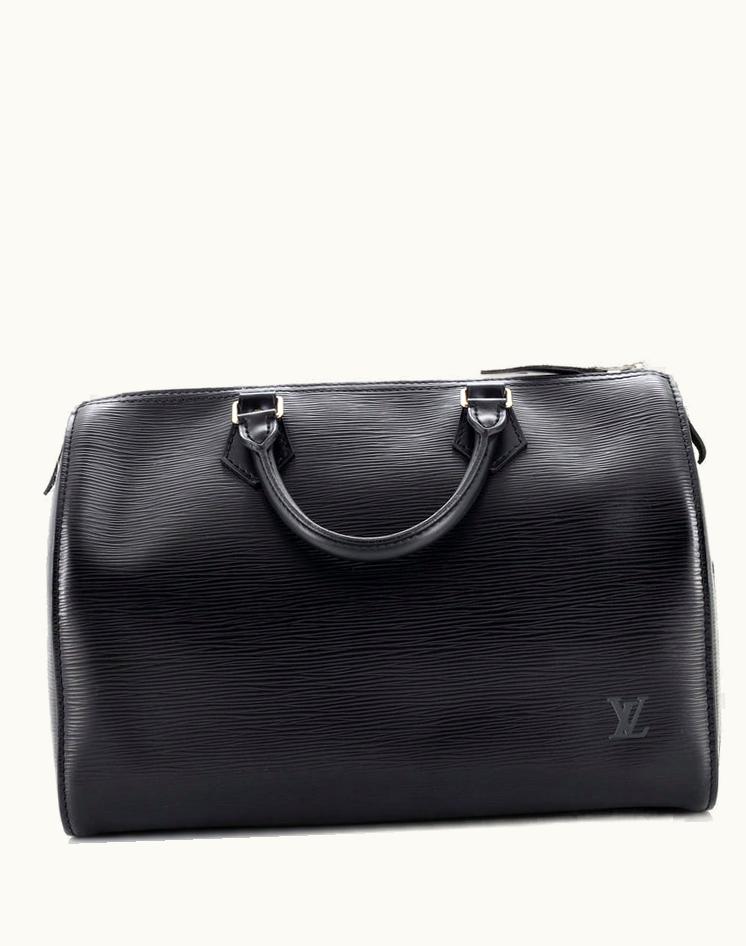 Louis Vuitton Louis Vuitton Speedy Handbag Epi Leather 35 Black