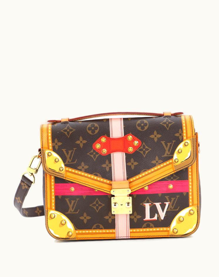 Louis Vuitton Louis Vuitton Pochette Metis Limited Edition Summer Trunks Monogram Canvas