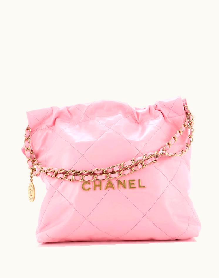 Chanel Chanel 22 Chain Hobo Quilted Calfskin Small