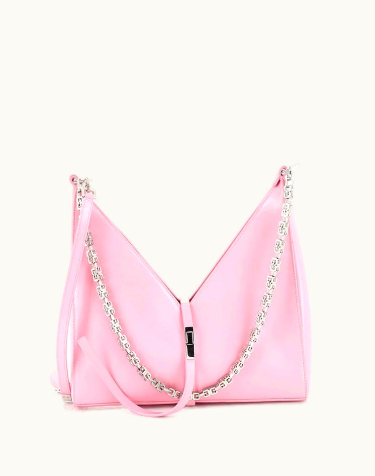 Givenchy Givenchy Cut Out Bag Leather Small Pink