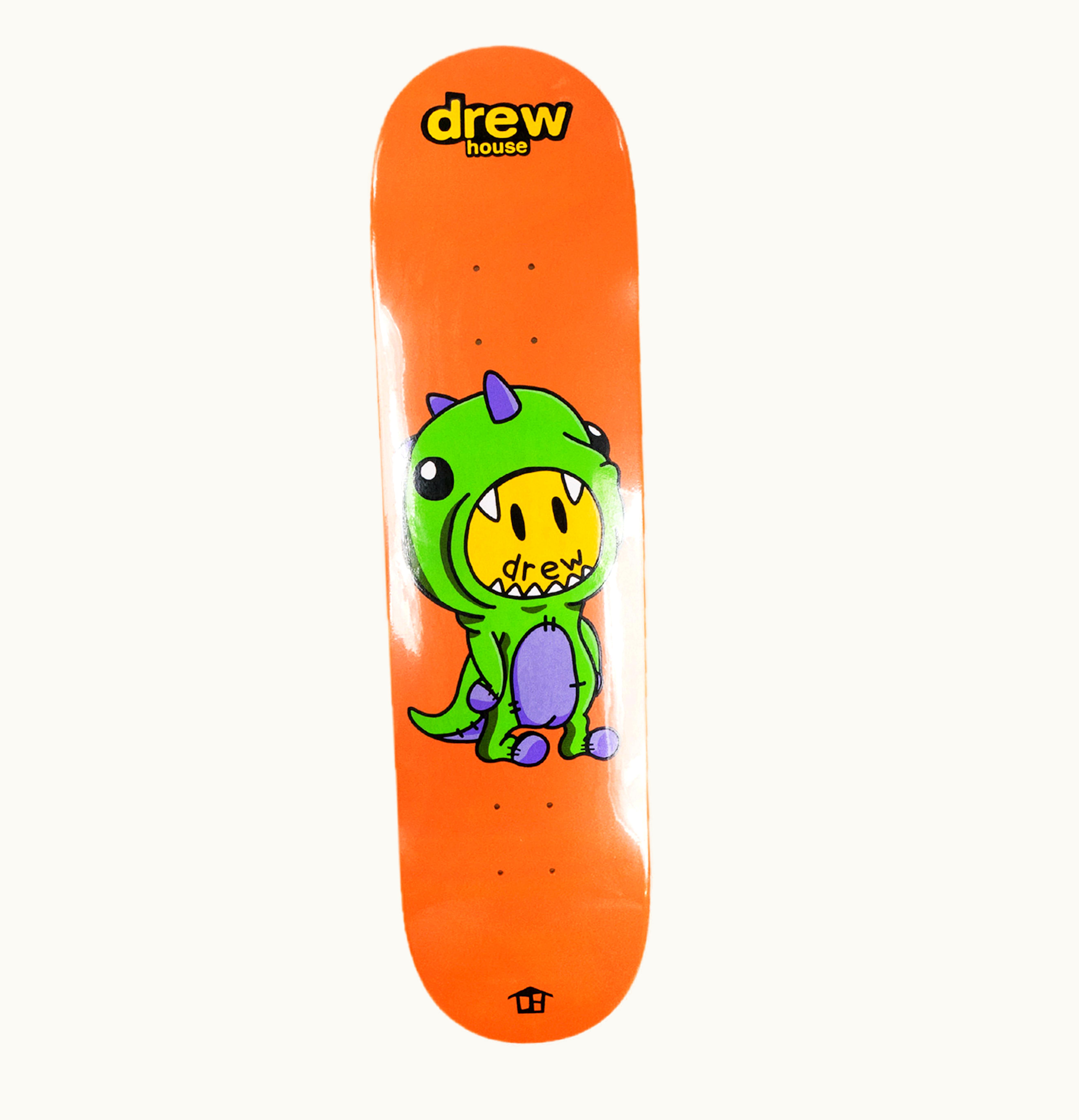 drew house drew house Dino Skate Deck Orange