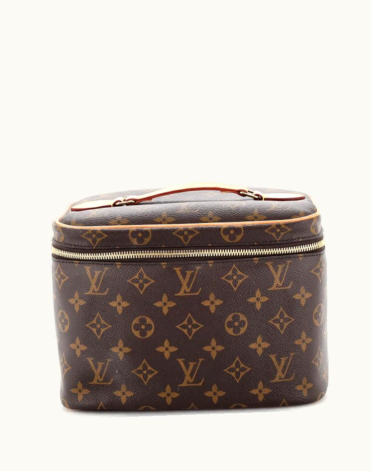 Louis Vuitton Louis Vuitton Nice Vanity Case Monogram Canvas BB Luxury Travel Case Brown