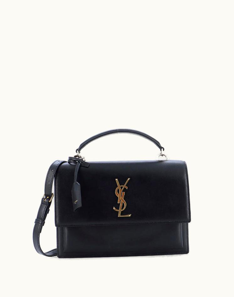 Saint Laurent Saint Laurent Sunset Top Handle Shoulder Bag Leather Medium