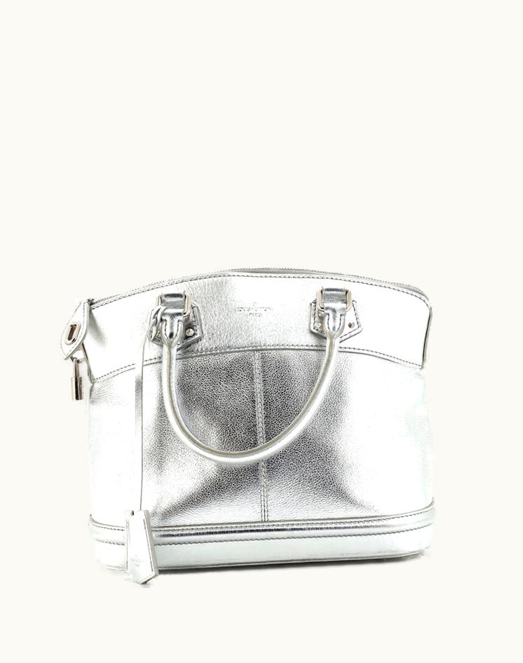 Louis Vuitton Louis Vuitton Suhali Lockit Handbag Leather PM