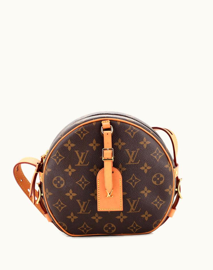 Louis Vuitton Louis Vuitton Boite Chapeau Souple Bag Monogram Canvas MM Brown