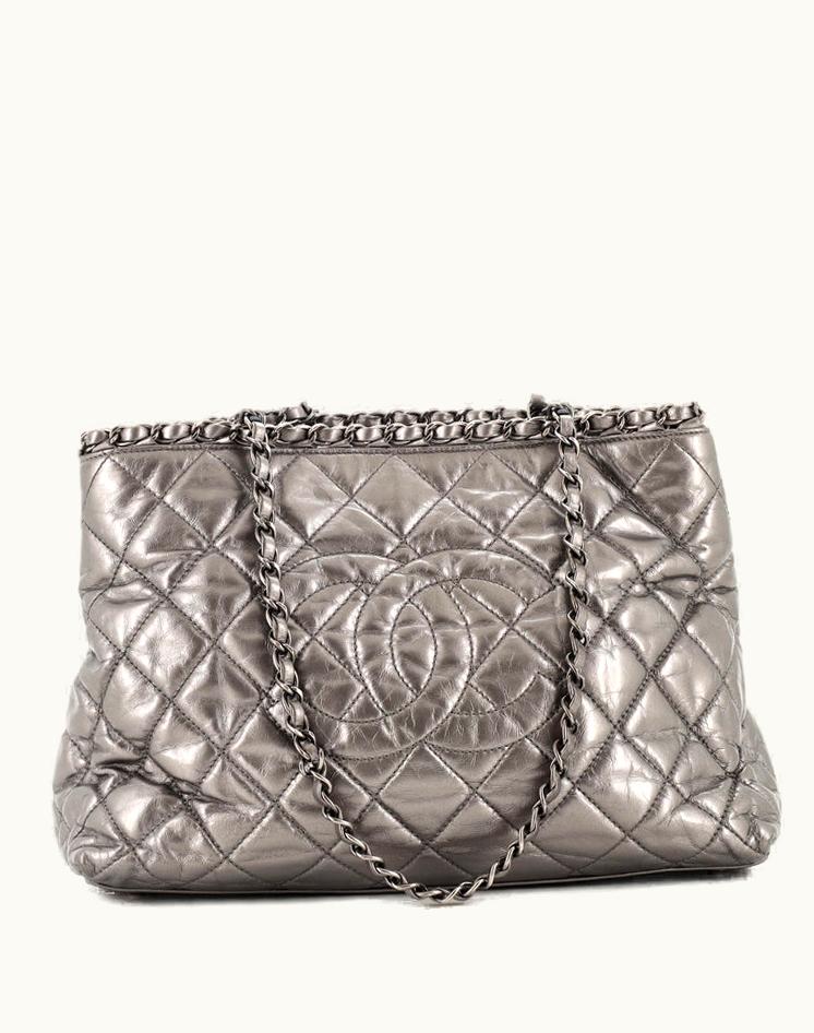Chanel Chanel Chain Me Tote Quilted Glazed Calfskin Medium