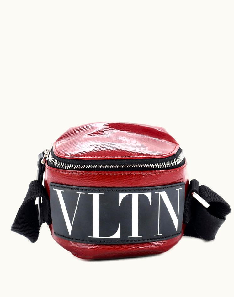Valentino Valentino Vltn Crossbody Bag Printed Coated Canvas