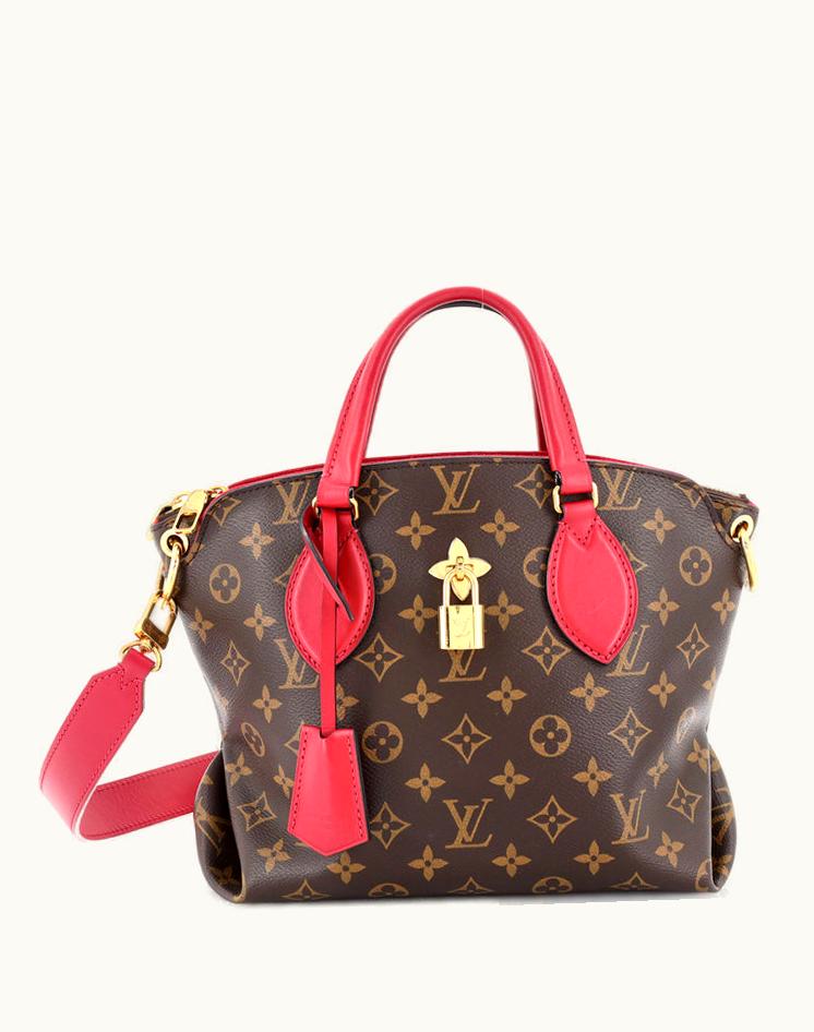 Louis Vuitton Louis Vuitton Flower Zipped Tote Monogram Canvas PM Brown