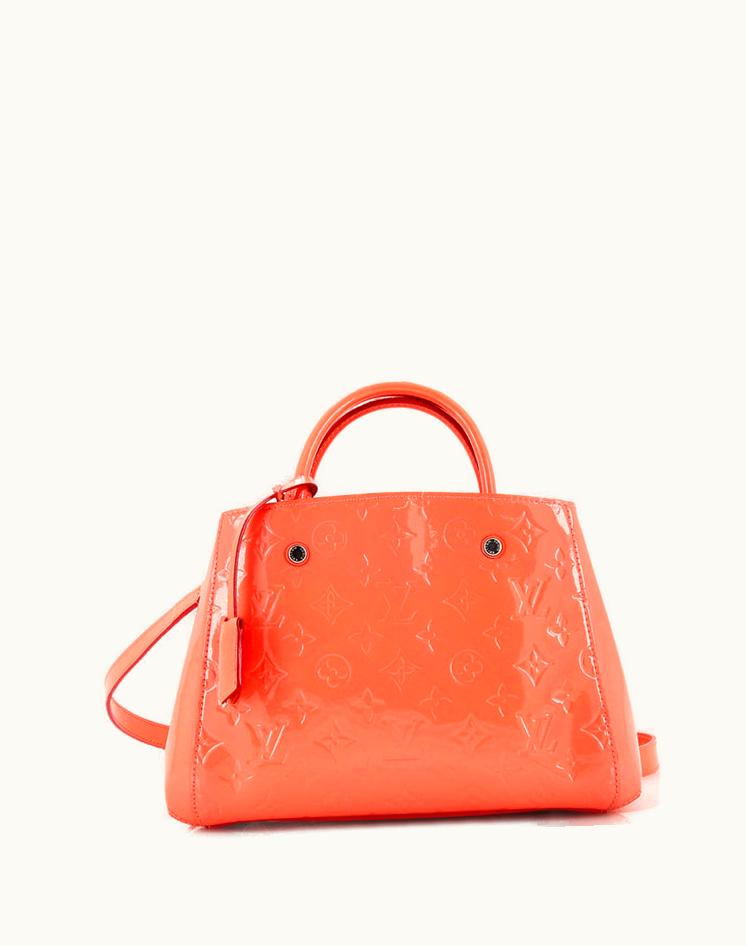 Louis Vuitton Louis Vuitton Montaigne Monogram Empreinte Leather Handbag BB Pink