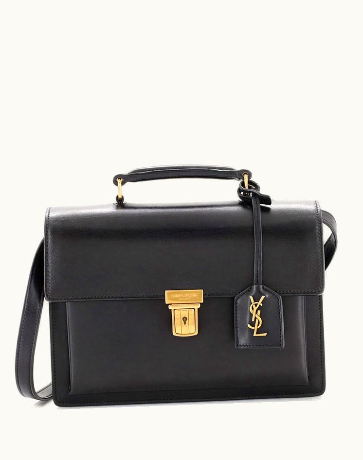 Saint Laurent Saint Laurent High School Satchel Leather Medium
