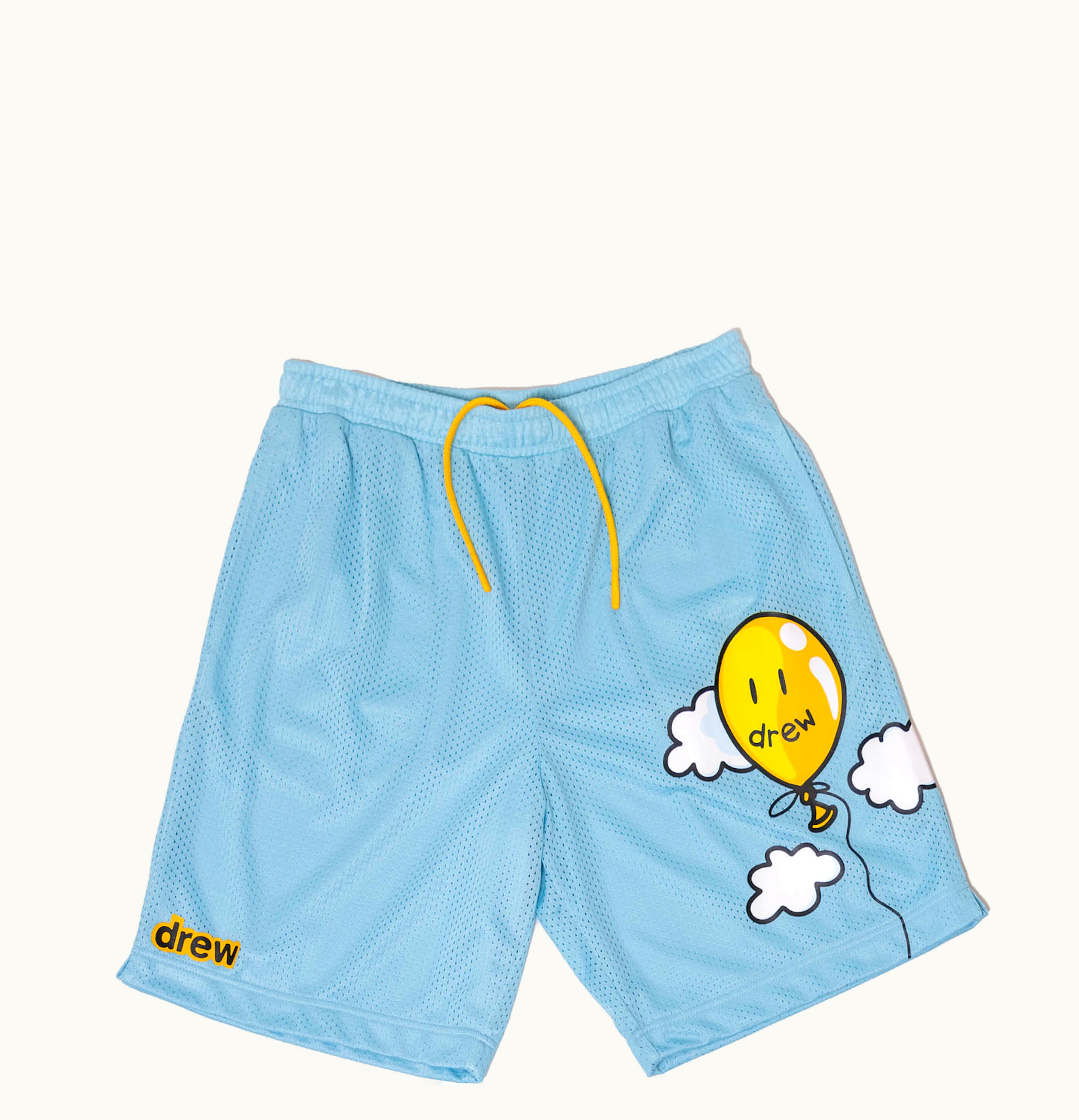 drew house drew house mesh joy shorts sea blue