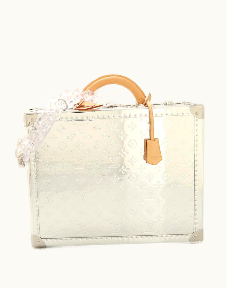 Louis Vuitton Louis Vuitton Cotteville Monogram Mirror Coated Canvas 40