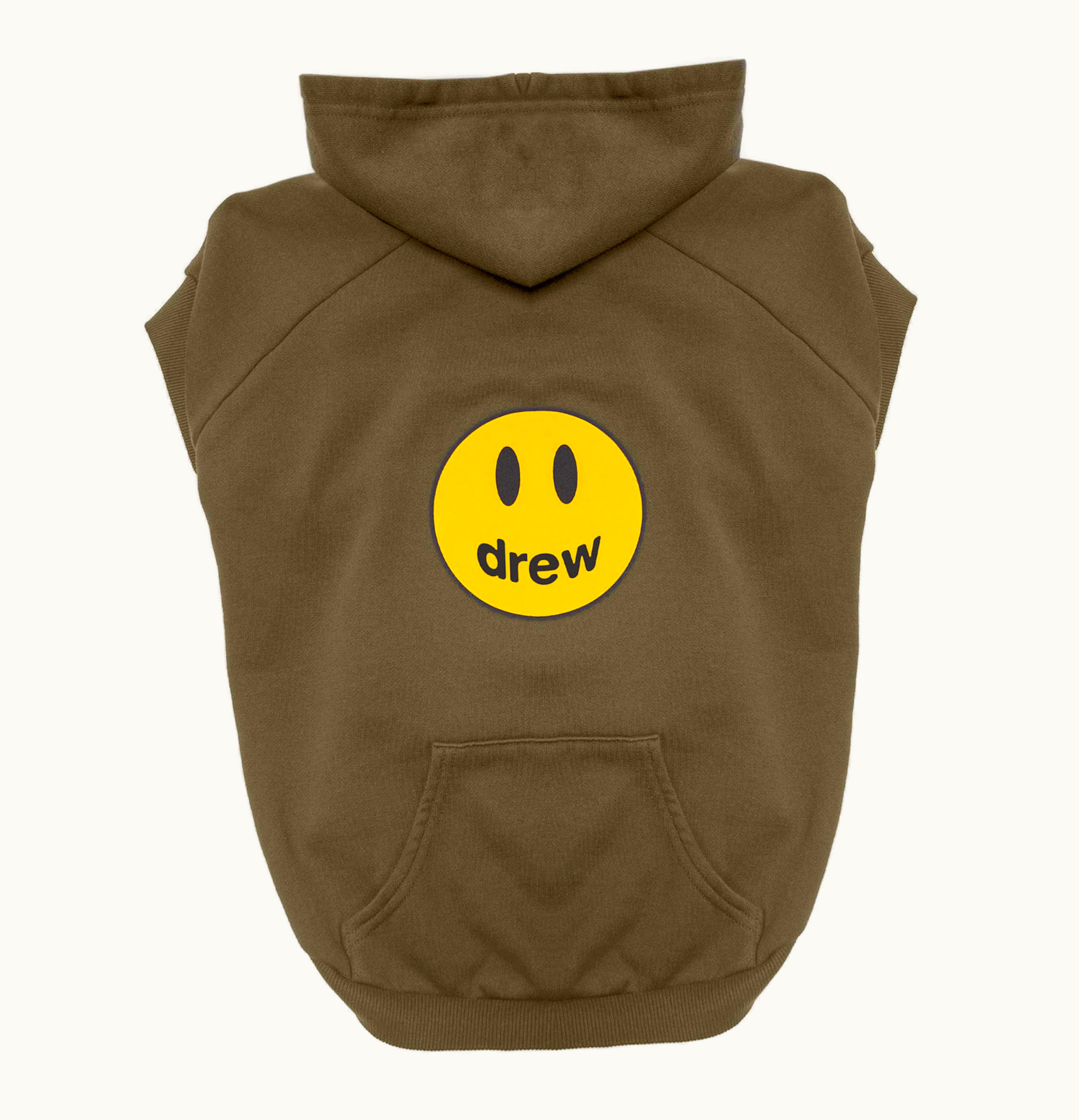 drew house drew house mascot dawg hoodie midnight olive
