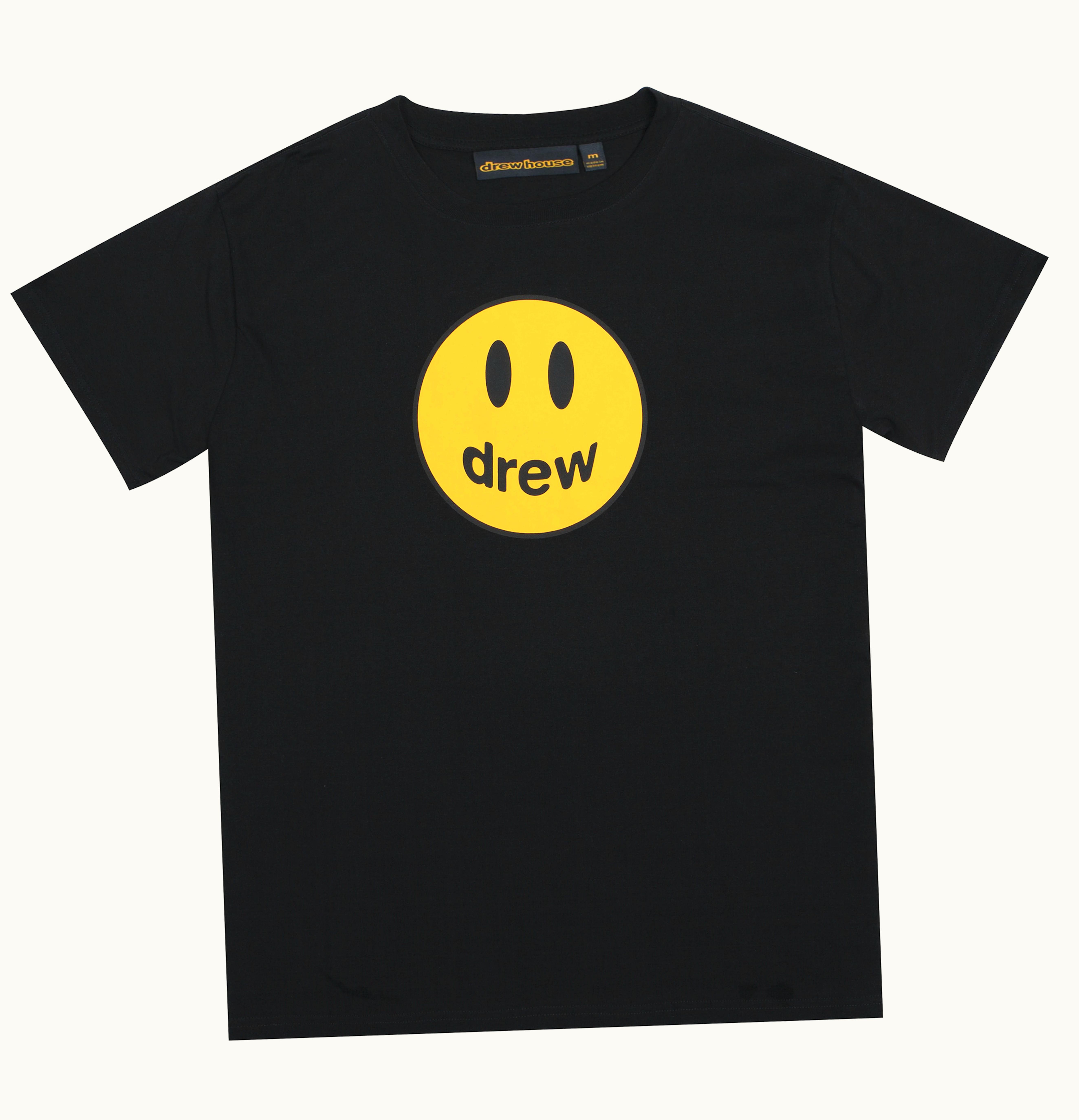 drew house drew house mascot ss tee black fw22