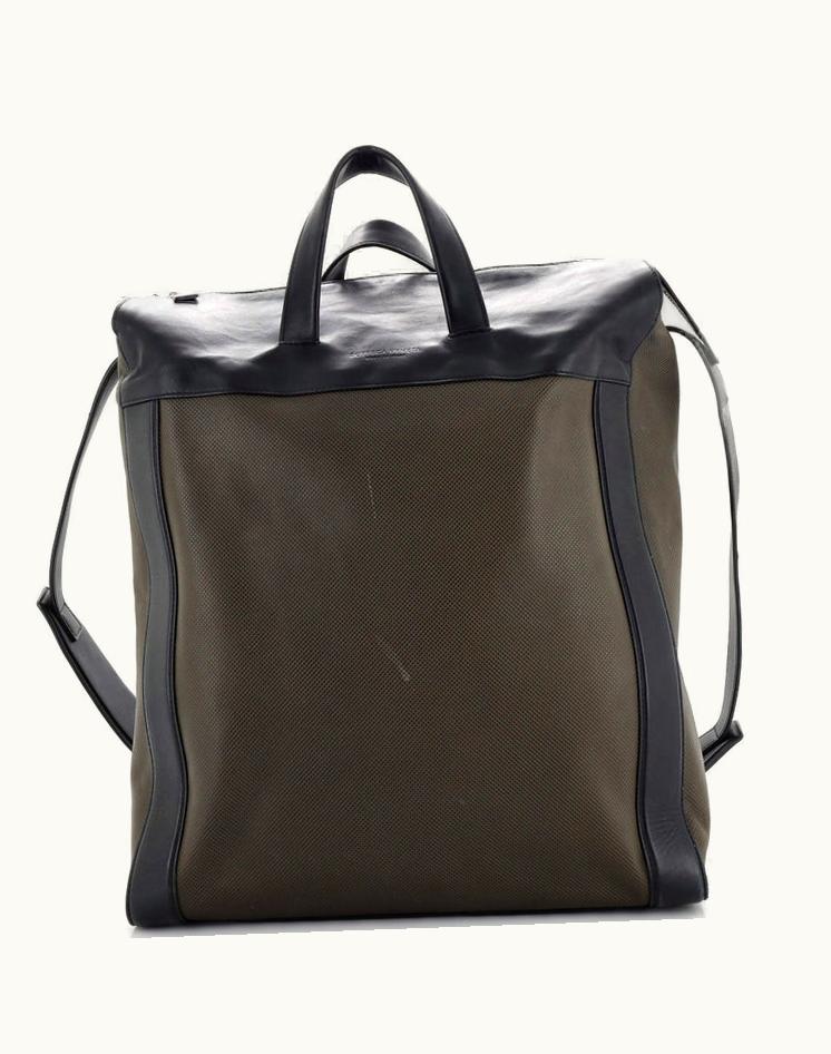 Bottega Veneta Bottega Veneta Convertible Satchel Embossed Leather Large