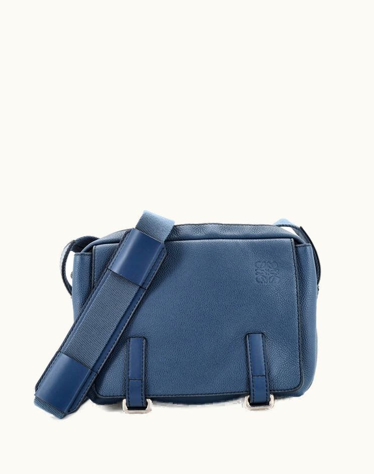Loewe Loewe Military Messenger Bag Leather XS