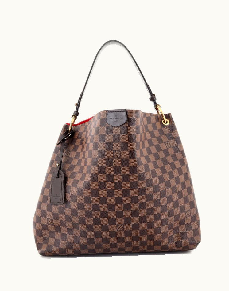 Louis Vuitton Louis Vuitton Graceful Handbag Damier MM in Brown Canvas