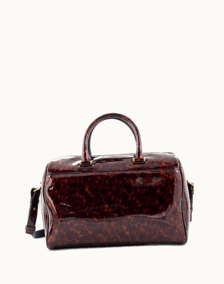 Saint Laurent Saint Laurent Classic Duffle Bag Printed Patent 12