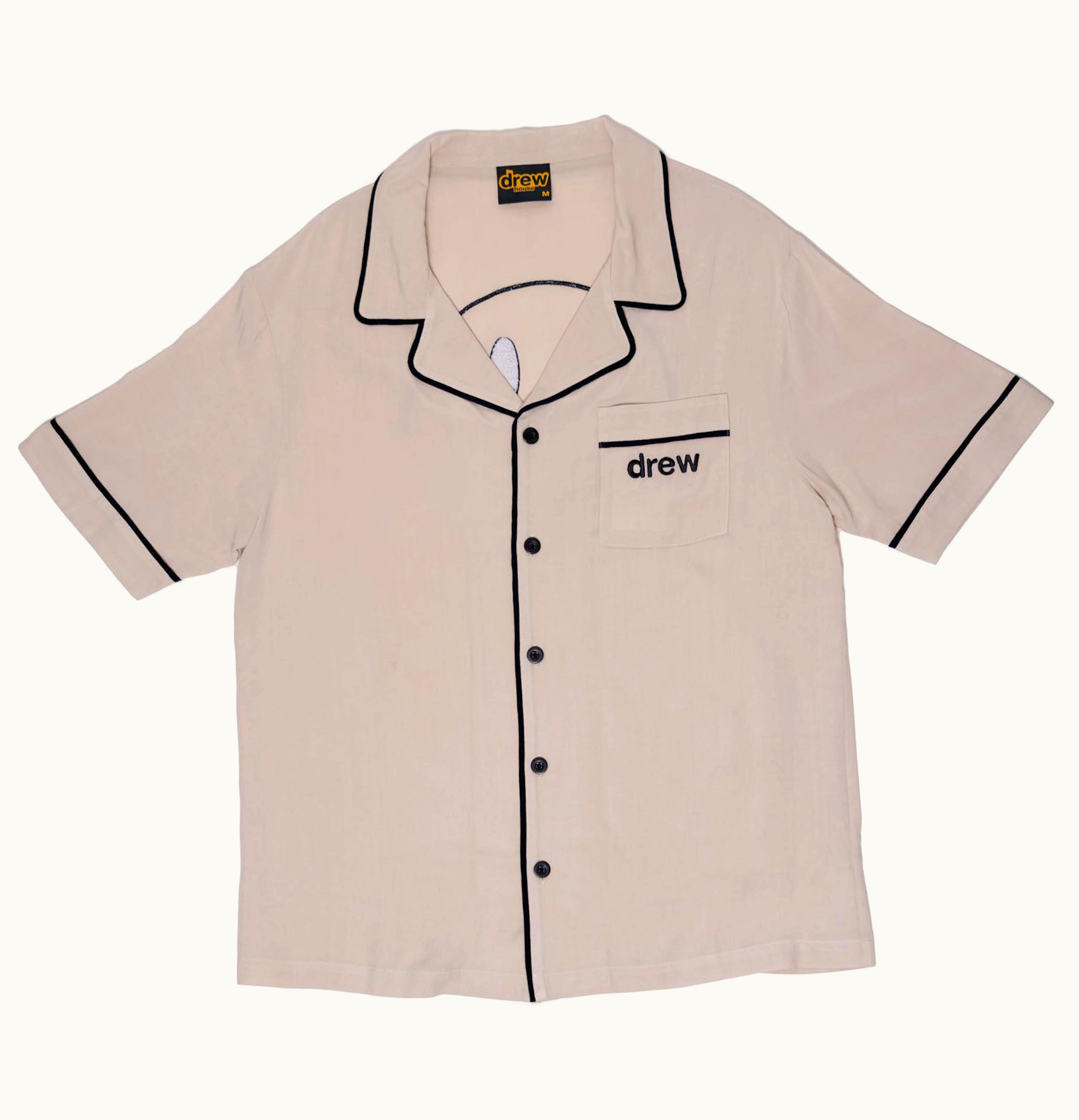 drew house drew house pajama top beige