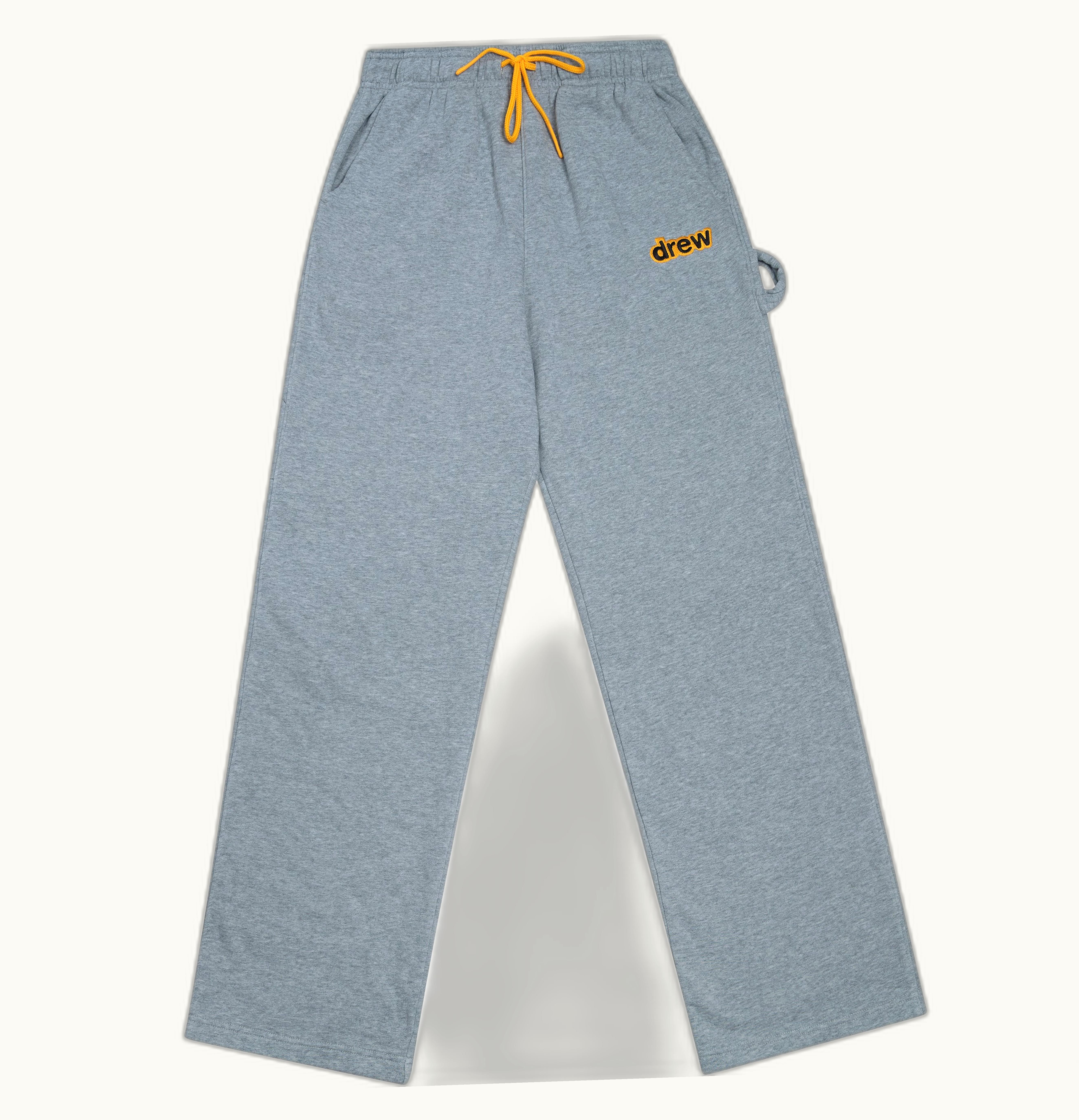 drew house drew house secret carpenter sweatpant heather grey