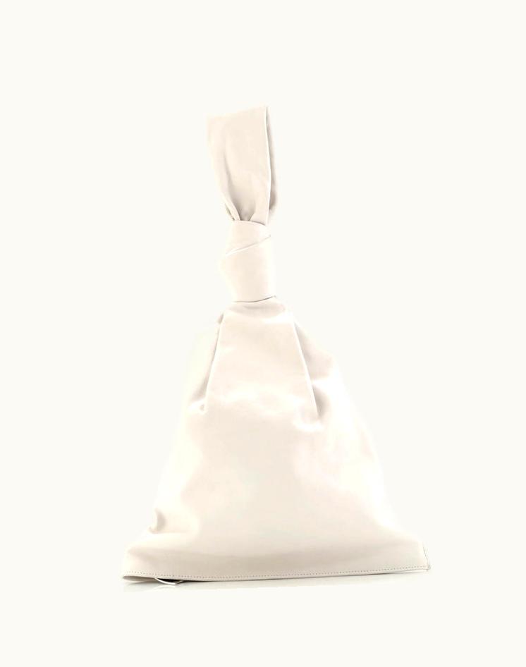 Bottega Veneta Bottega Veneta BV Twist Bag Leather White