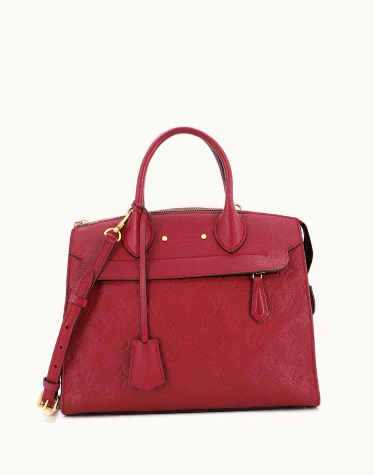 Louis Vuitton Louis Vuitton Pont Neuf Handbag Monogram Empreinte Leather MM