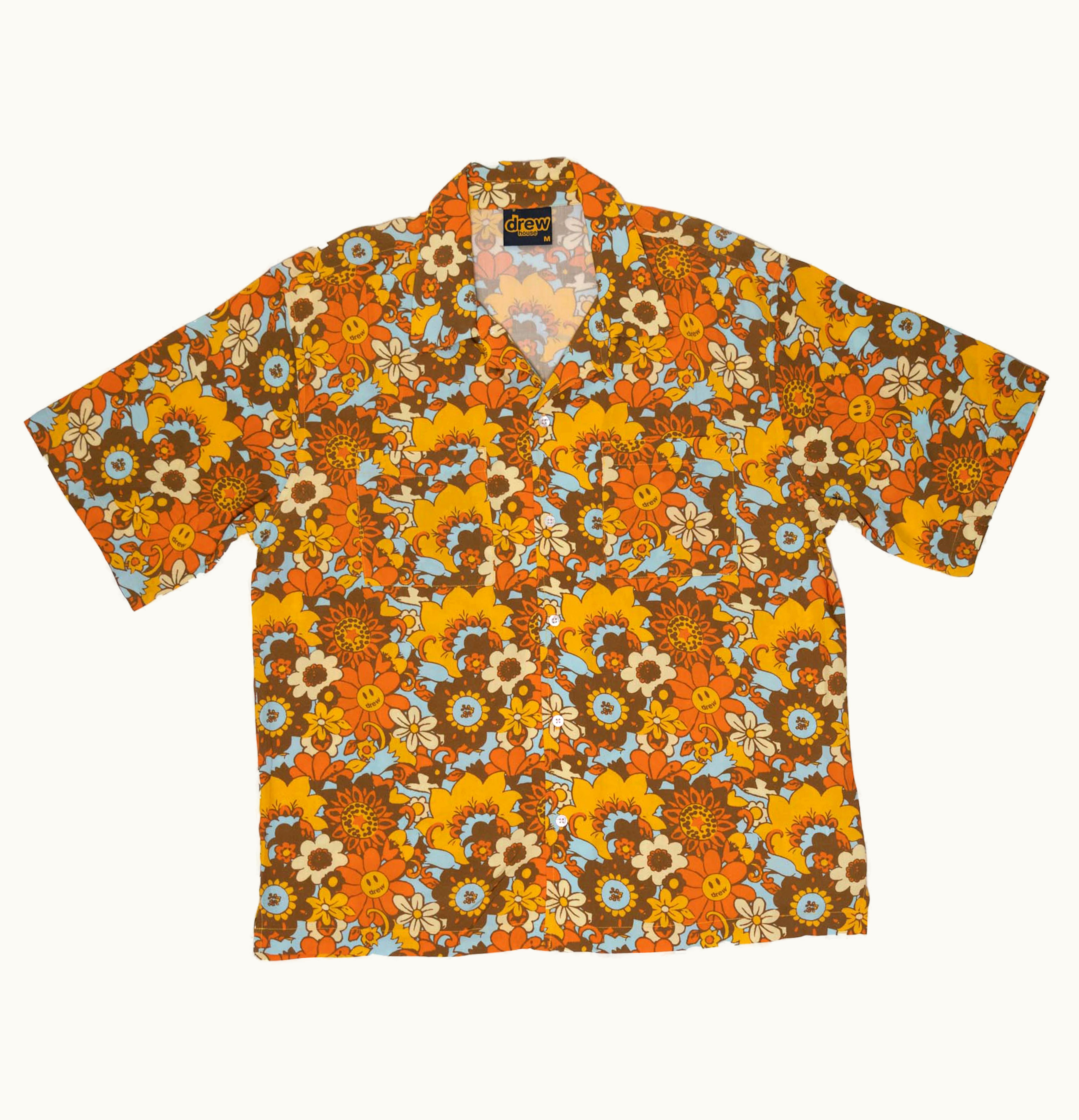 drew house drew house rayon camp shirt vintage floral