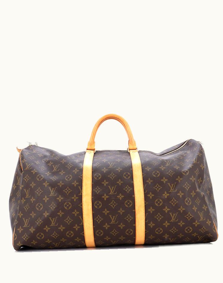 Louis Vuitton Louis Vuitton Keepall Bag Monogram Canvas 55 in Brown