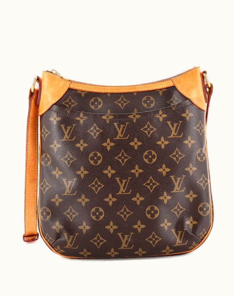 Louis Vuitton Louis Vuitton Odeon Handbag Monogram Canvas PM Brown