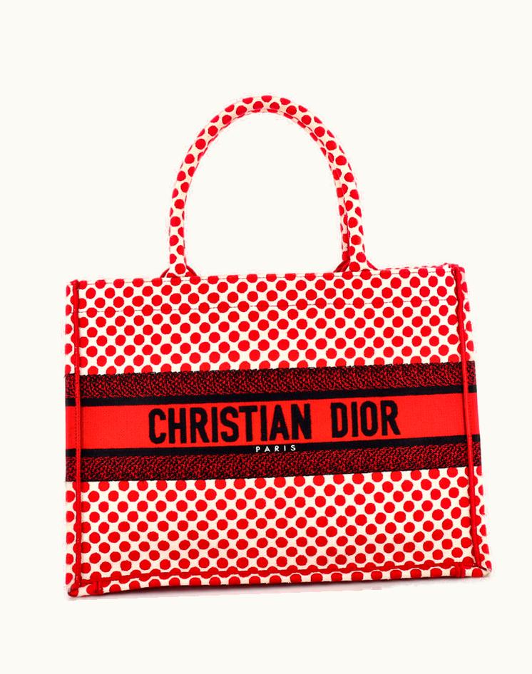 Dior Dioramour Book Tote Printed Canvas Medium