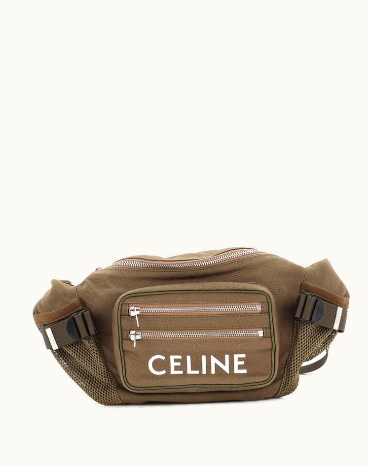 Celine Celine Trekking Belt Bag Printed Canvas Large