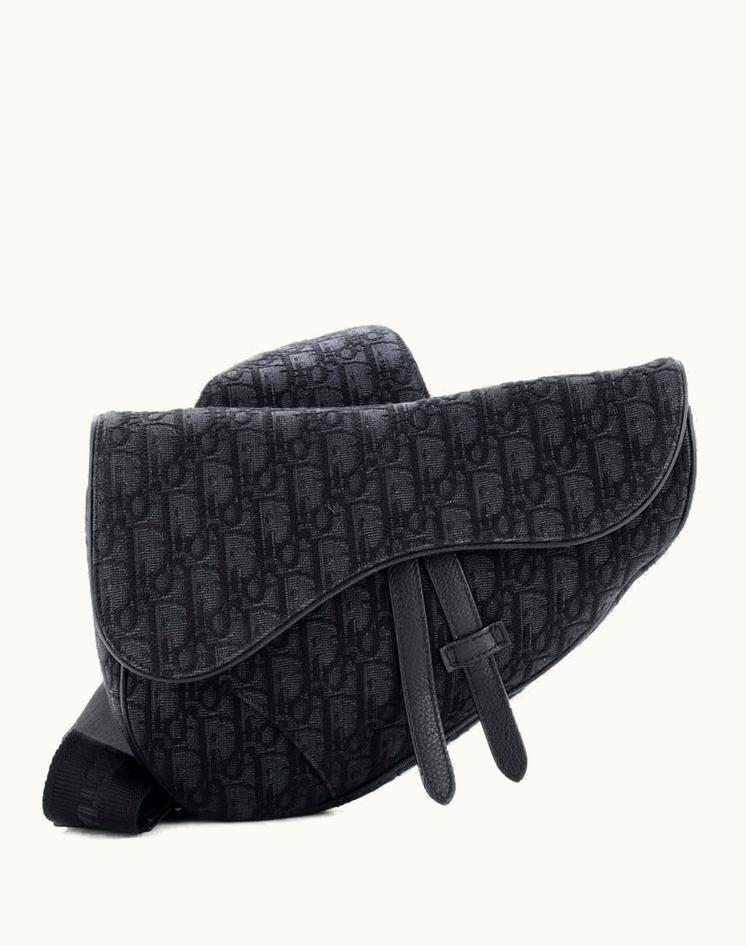 Dior Dior Saddle Crossbody Bag Oblique Canvas