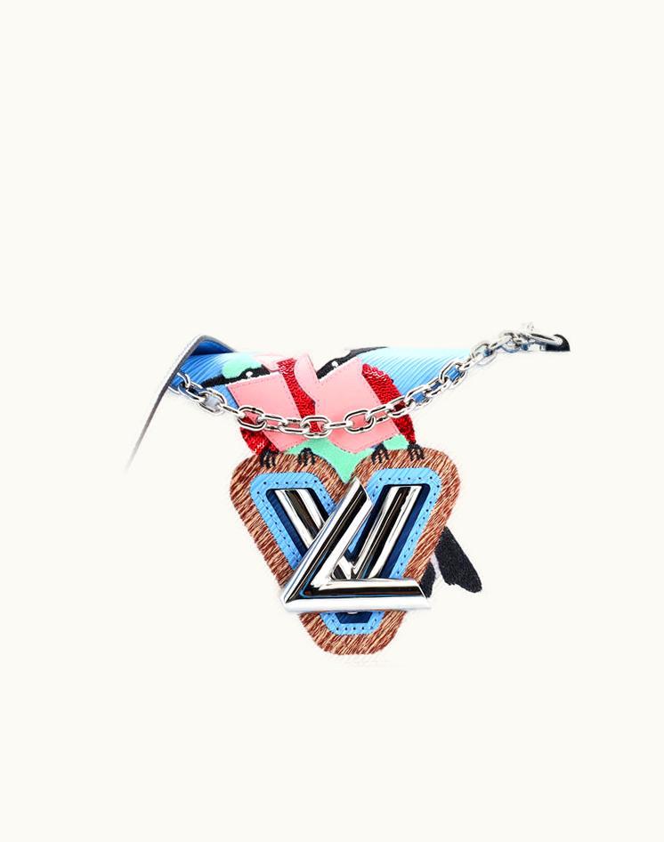 Louis Vuitton Louis Vuitton Twist Handbag Bird Motif Epi Leather MM